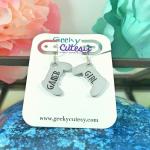 Gamer Girl Controller Dangle Earrings