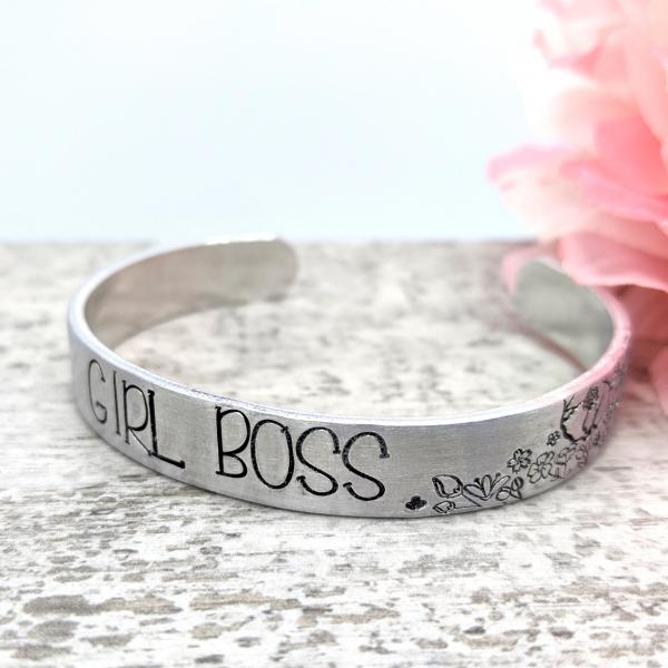 Girl Boss Cuff Bracelet