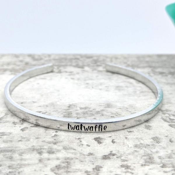 Twatwaffle Cuff Bracelet