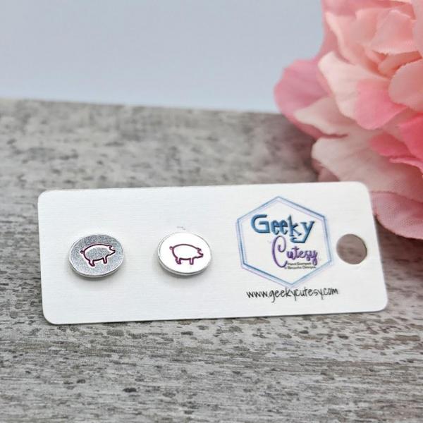 Pig Stud Earrings picture