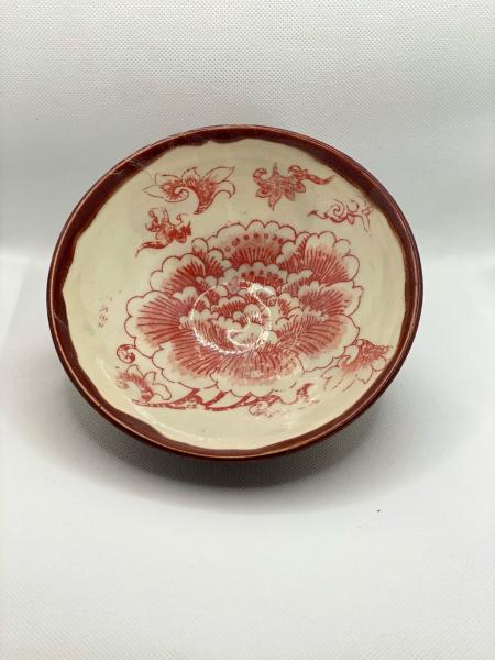 Red Flower Bowl