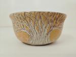 Small Tree bowl Yellow