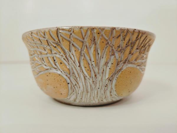 Small Tree bowl Yellow