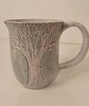 Hand carved tree mug