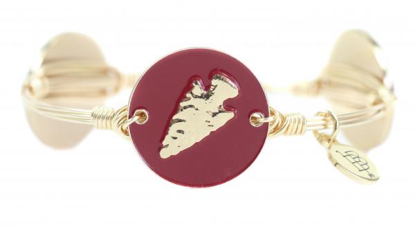 The Garnet Arrow Bangle Bracelet picture