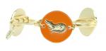 The Orange Gator Bangle Bracelet