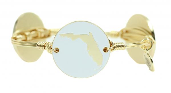 The Florida Coin Bangle Bracelet