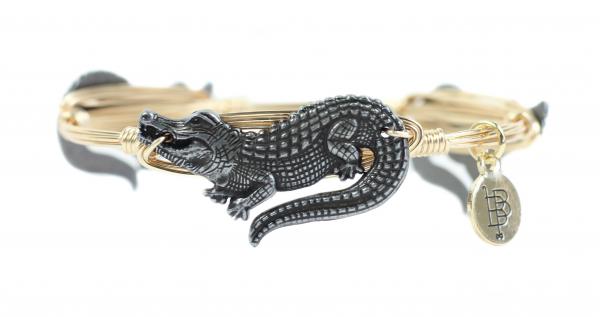 The Pewter Gator Bangle