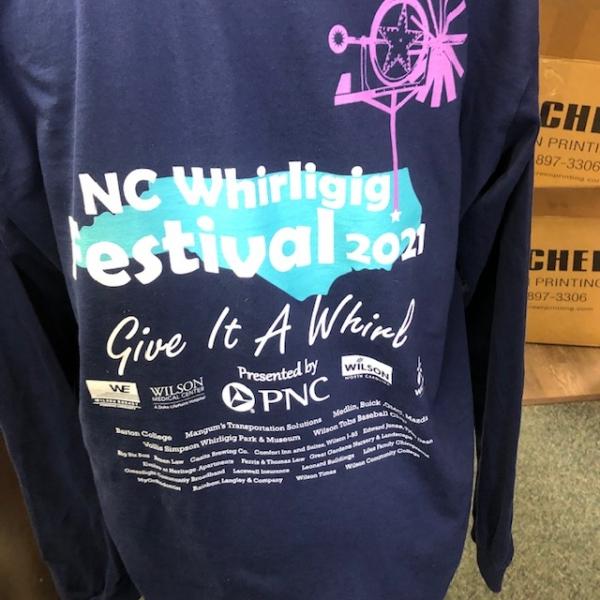 2021 Whirligig Festival T-Shirt  17th Annual picture