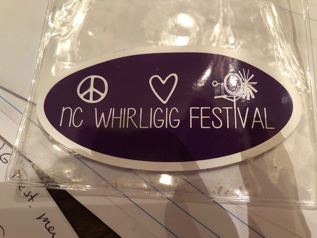 Whirligig Souvenir Sticker picture