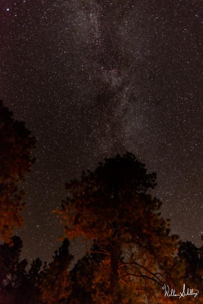 Flaming Milky Way picture