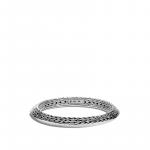 JOHN HARDY CLASSIC CHAIN SILVER 8MM SMALL OVAL HINGE BRACELET