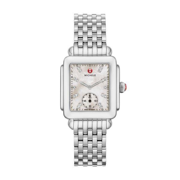 Michele Deco Mid, Diamond Dial Complete Watch