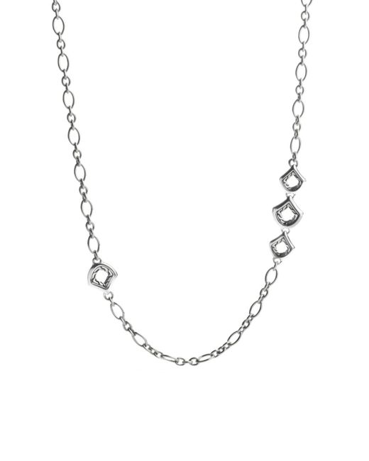 JOHN HARDY LEGENDS NAGA SILVER FIGARO CHAIN