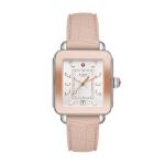 Michele Deco Sport Two-Tone Pink Gold Complete Watch