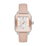 Michele Deco Sport Two-Tone Pink Gold Complete Watch