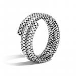 JOHN HARDY WOMEN'S SILVER DOUBLE COIL BRACELET