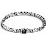 JOHN HARDY CLASSIC CHAIN SILVER LAVA XS BRACELET W/BLACK SAPPHIRE picture