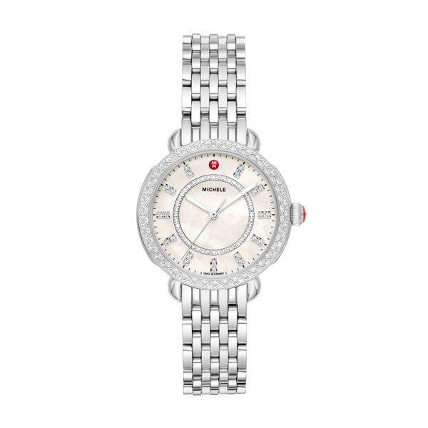 Sidney Classic Stainless Steel Michele Sidney Classic Stainless Steel Diamond Complete Watch picture