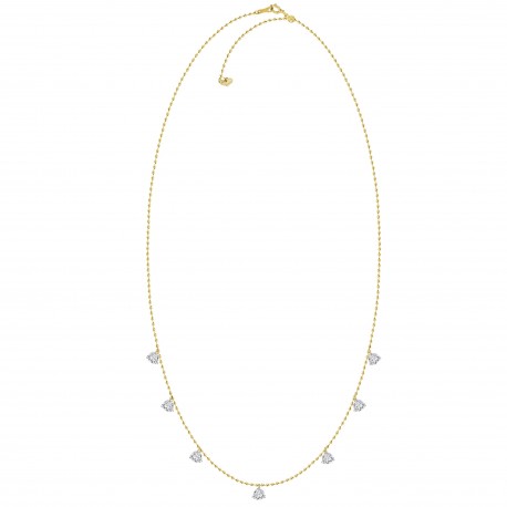 18K.50CTW DANGLE DIAMONDS NECKLACE picture