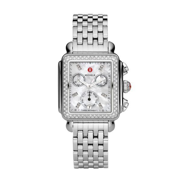 Michele Deco Diamond, Diamond Dial Complete Watch picture