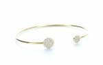 DANI DESIGNS PAVE BANGLE W/ CIRCLES