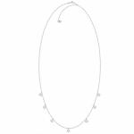 18K.50CTW DANGLE DIAMONDS NECKLACE