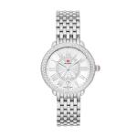 Michele Serein Mid Stainless-Steel Diamond Complete Watch