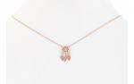 DANI DESIGNS PAVE CZ DREAM CATCHER NECKLACE