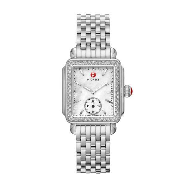 Michele Deco Mid Diamond Complete Watch