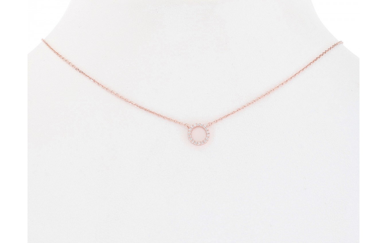 DANI DESIGNS OPEN CIRCLE CZ NECKLACE picture