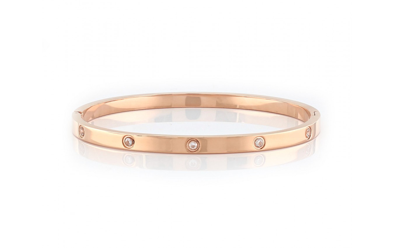 DANI DESIGNS BRACELET W/ALL AROUND FLUSH CZ SET picture