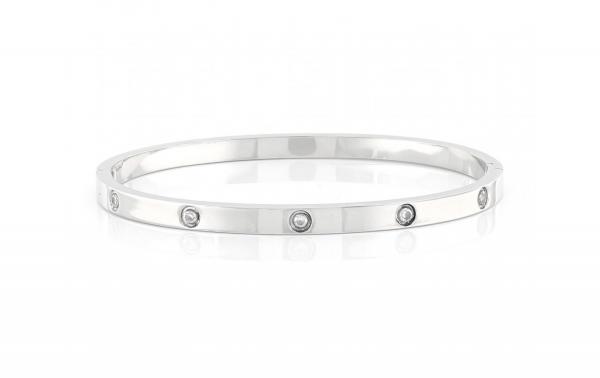 DANI DESIGNS BRACELET W/ALL AROUND FLUSH CZ SET