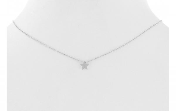 DANI DESIGNS NECKLACE W/ TINY SOLID MATTE STAR CHARM picture