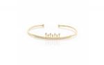 DANI DESIGNS BRACELET OPEN PETAL CHANDELIER BANGLE