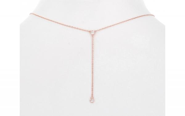 DANI DESIGNS CZ LARIAT NECKLACE