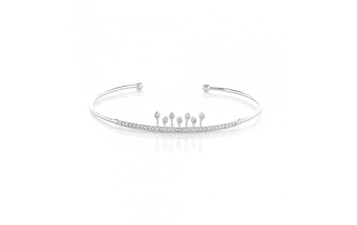DANI DESIGNS BRACELET OPEN PETAL CHANDELIER BANGLE picture