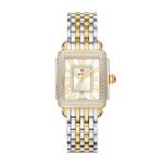 Michele Deco Madison Mid Two-Tone Diamond Complete Watch