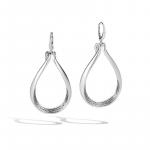 JOHN HARDY ASLI CLASSIC CHAIN LINK SILVER EARRINGS