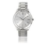 Michael Kors Women's Stainless Steel 'Runway' Watch - Silver