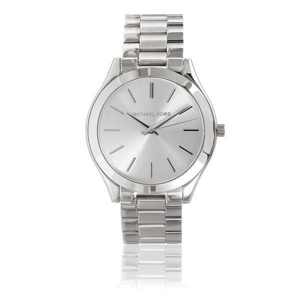 Michael Kors Women's Stainless Steel 'Runway' Watch - Silver picture