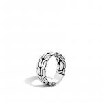 JOHN HARDY SILVER BAND 8MM RING