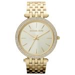 Michael Kors Women's Darci Gold-Tone Stainless Steel Bracelet Watch
