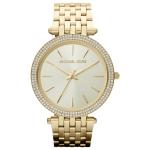 Michael Kors Women's Darci Gold-Tone Stainless Steel Bracelet Watch
