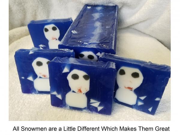 Snowman Soap