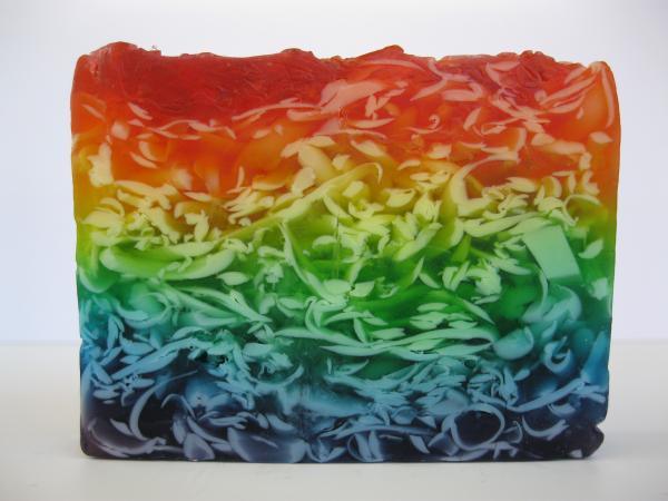 Peach Rainbow Soap picture