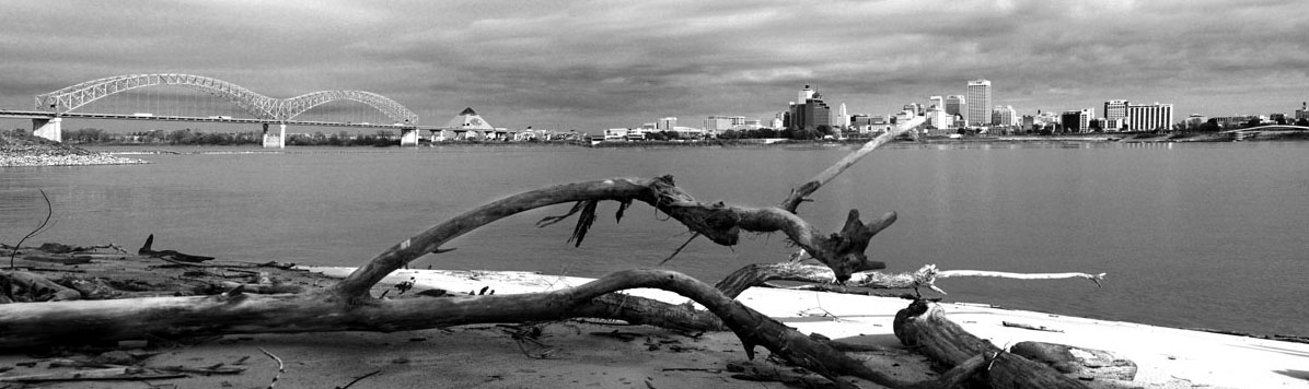 Memphis from Arkansas with Driftwood