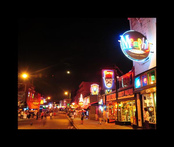 Beale Street in Memphis #12 11x14 picture