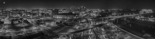 Panorama of Memphis from Pyramid picture