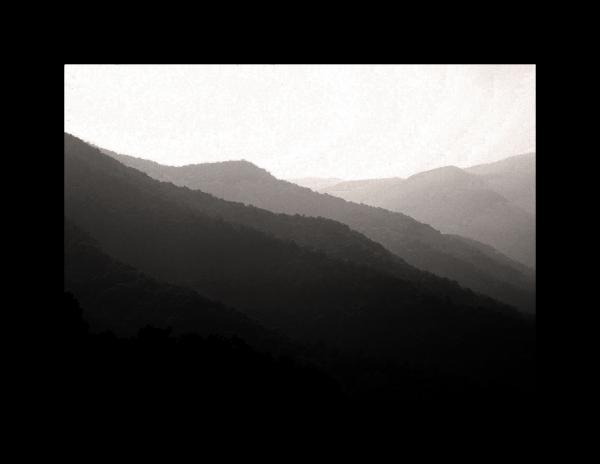 Mountains Along Cherohala Skyway 16x20 picture